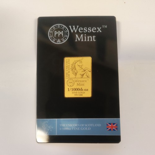 Wessex mint 24k gold bullion - wessex,