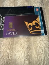 Tavex 0.25g Gold Bar – 999.9