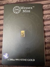 1/200 Oz Gold Bar - Wessex
