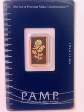 2.5g Pamp Gold Bar 24karat