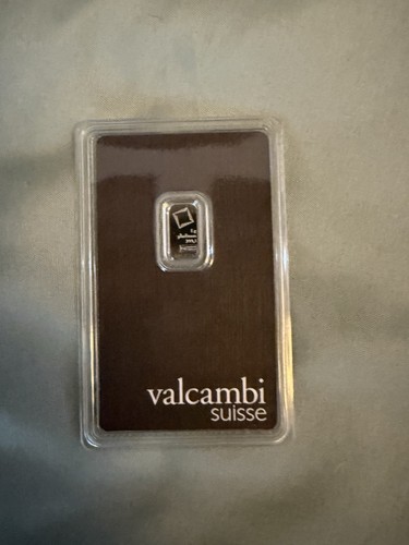 Valcambi platinum bar 999 - valcambi, 999.5