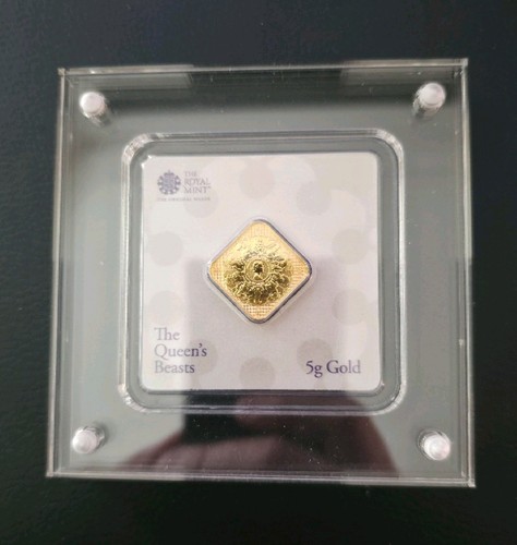 Royal mint queen beasts 5g - queen's,