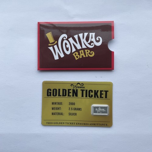 Wonka golden ticket gram - golden,