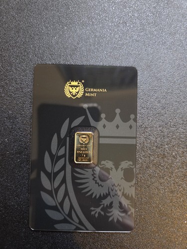 Germania mint gold bar - germania,