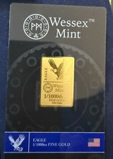 Wessex Mint Eagle 1/1000oz 24k