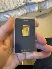 Degussa 2.5g Gold Bullion Bar