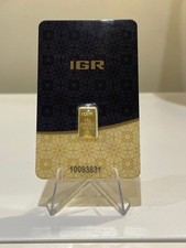 IGR 0.5g Gold Bar 24K Pure
