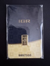 IGR 0.5g 9999 Gold Bar