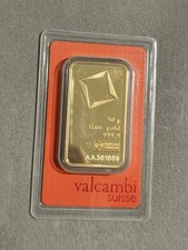 50g Gold Bar Plated Bar